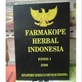 Farmakope Herbal Indonesia edisi I 2008